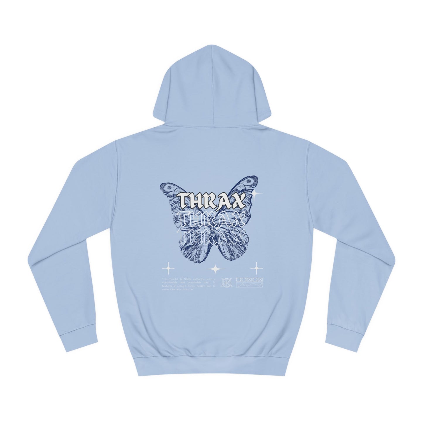 Butterfly Thrax Hoodie *Limited Baby Blue*